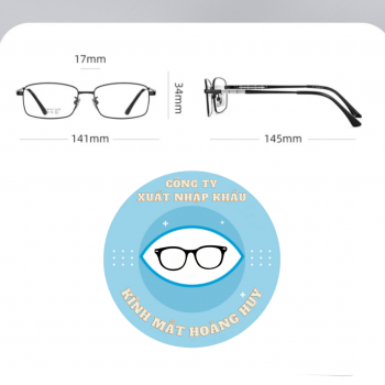 Gọng mã kim loại 6176